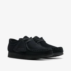 Wallabee Older Black Suede