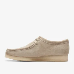Wallabee Pale Grey Suede