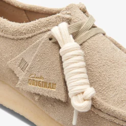 Wallabee Pale Grey Suede