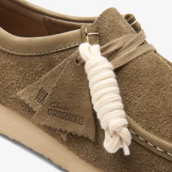 Wallabee Pale Khaki Suede