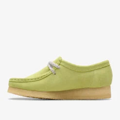 Wallabee Pale Lime Suede