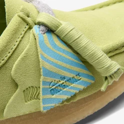 Wallabee Pale Lime Suede