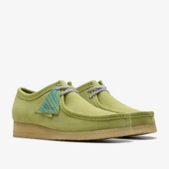 Wallabee Pale Lime Suede