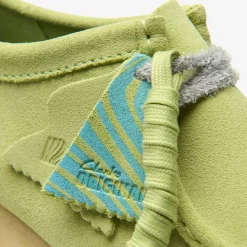 Wallabee Pale Lime Suede