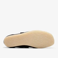 Wallabee T-Bar Black Suede