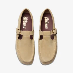 Wallabee T-Bar Maple Suede