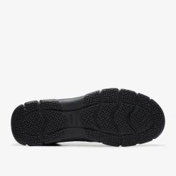 Walpath Step Black Leather