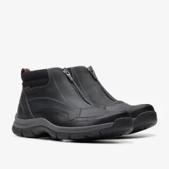 Walpath Zip Black Leather