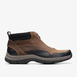 Walpath Zip Dark Tan Leather