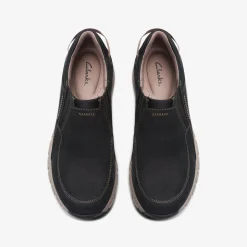 Wave Plateau Black Nubuck