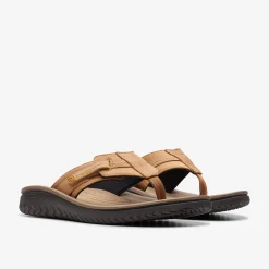 WESLEY SUN Tan Leather
