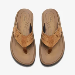 WESLEY SUN Tan Leather