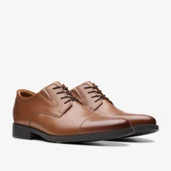 Whiddon Cap Dark Tan Leather