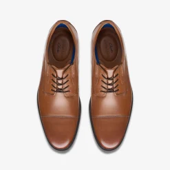 Whiddon Cap Dark Tan Leather